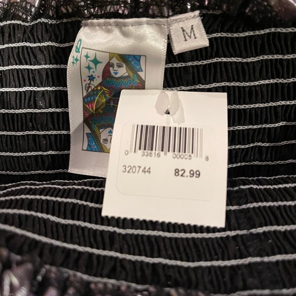 Queen of Sparkles shiny silver shorts. - Picture 2 of 2